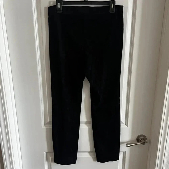 Vince Black Leather Leggings – Size Large - Picture 6 of 8